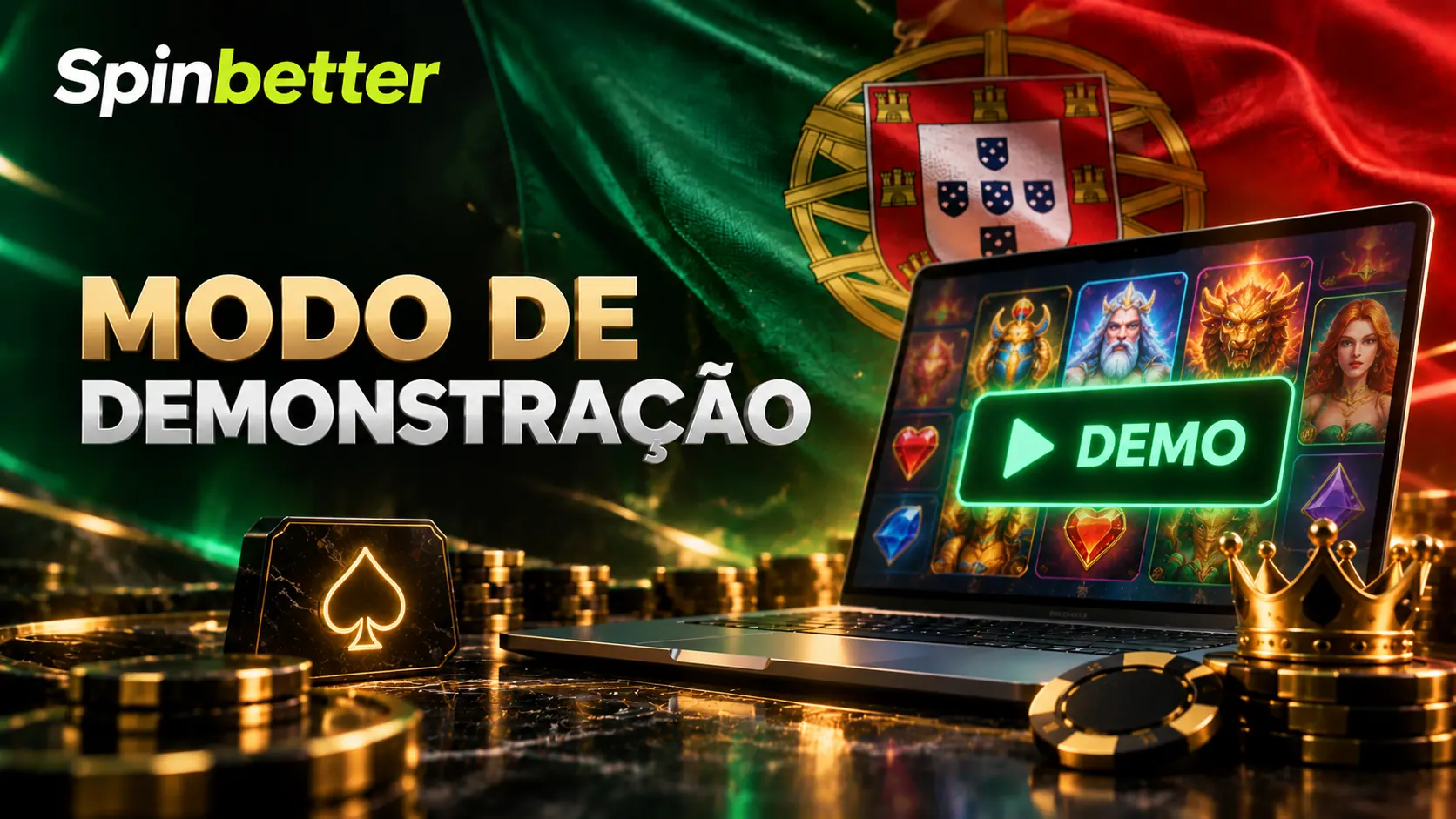 Slot aberta em modo de demonstração antes de apostar dinheiro real