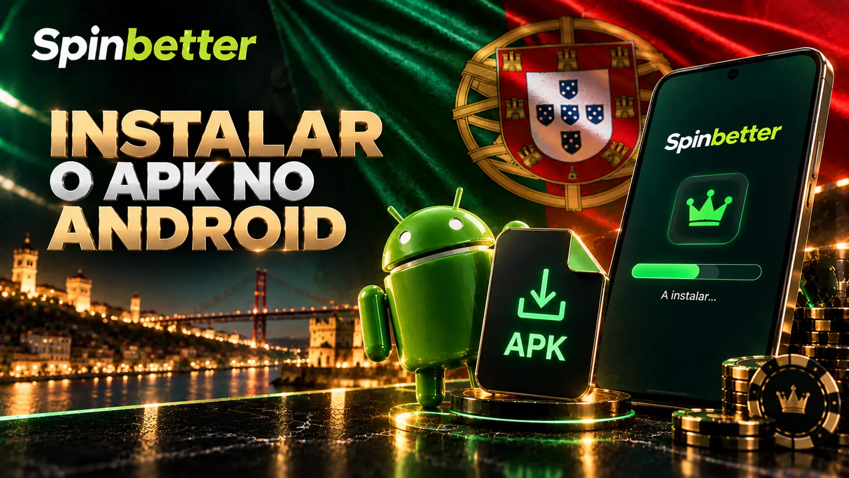 Instalação do ficheiro APK num telemóvel Android