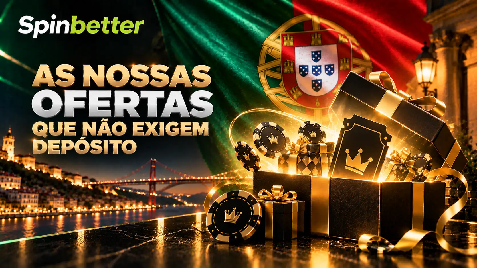 Ofertas disponíveis sem exigir um depósito na conta